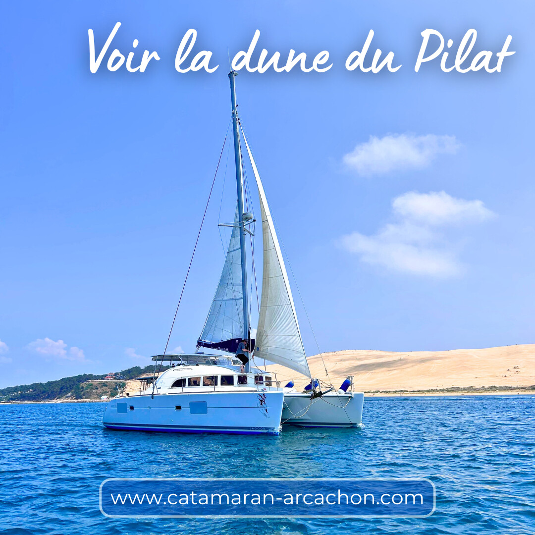 Voir la dune du Pilat depuis un bateau