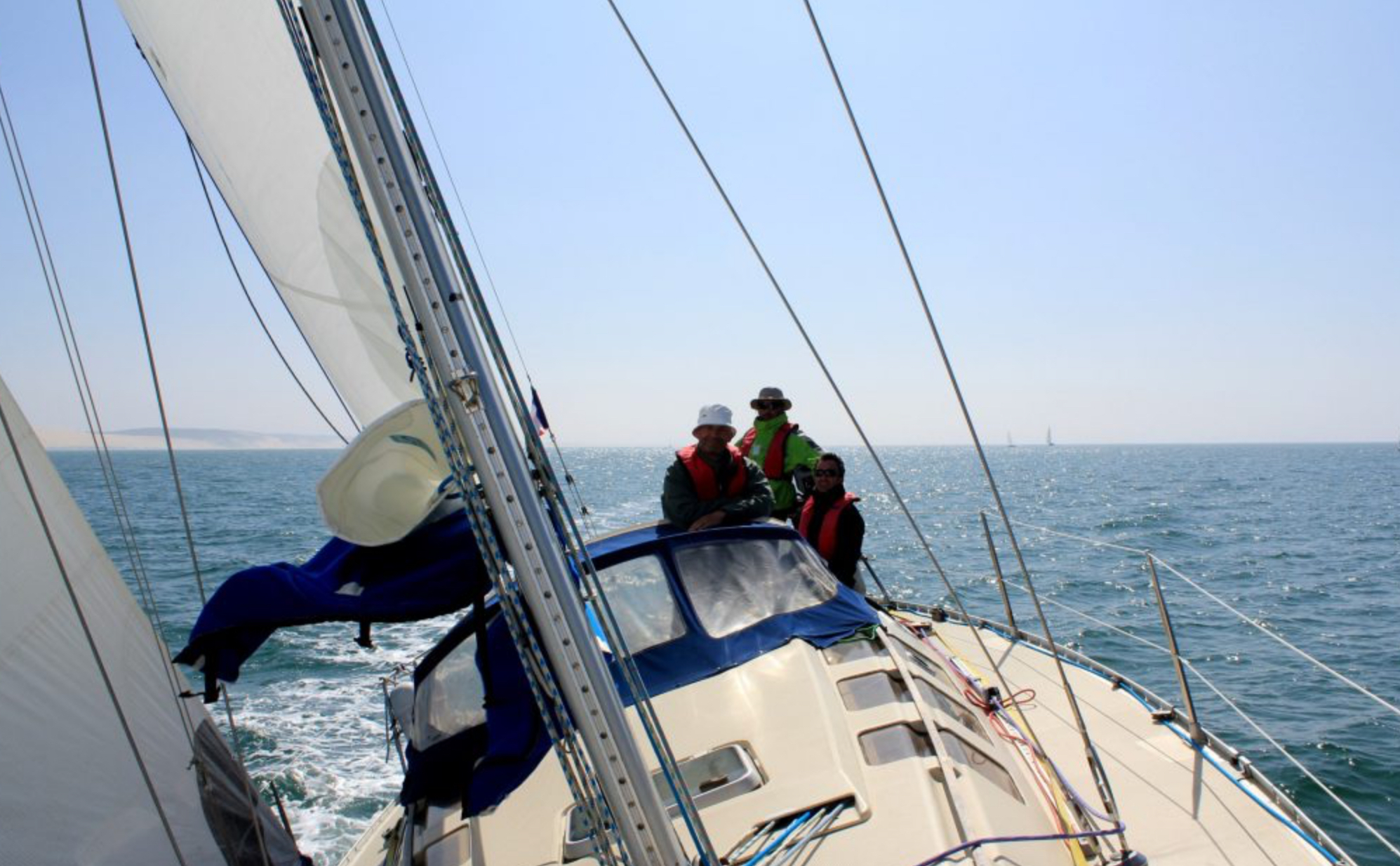 Formation au catamaran sur le Bassin d'Arcachon